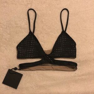 acacia swimwear Swim - Acacia Haku Mesh Top in Shadow acacia swimwear Swim - Acacia Haku Mesh Top in Shadow